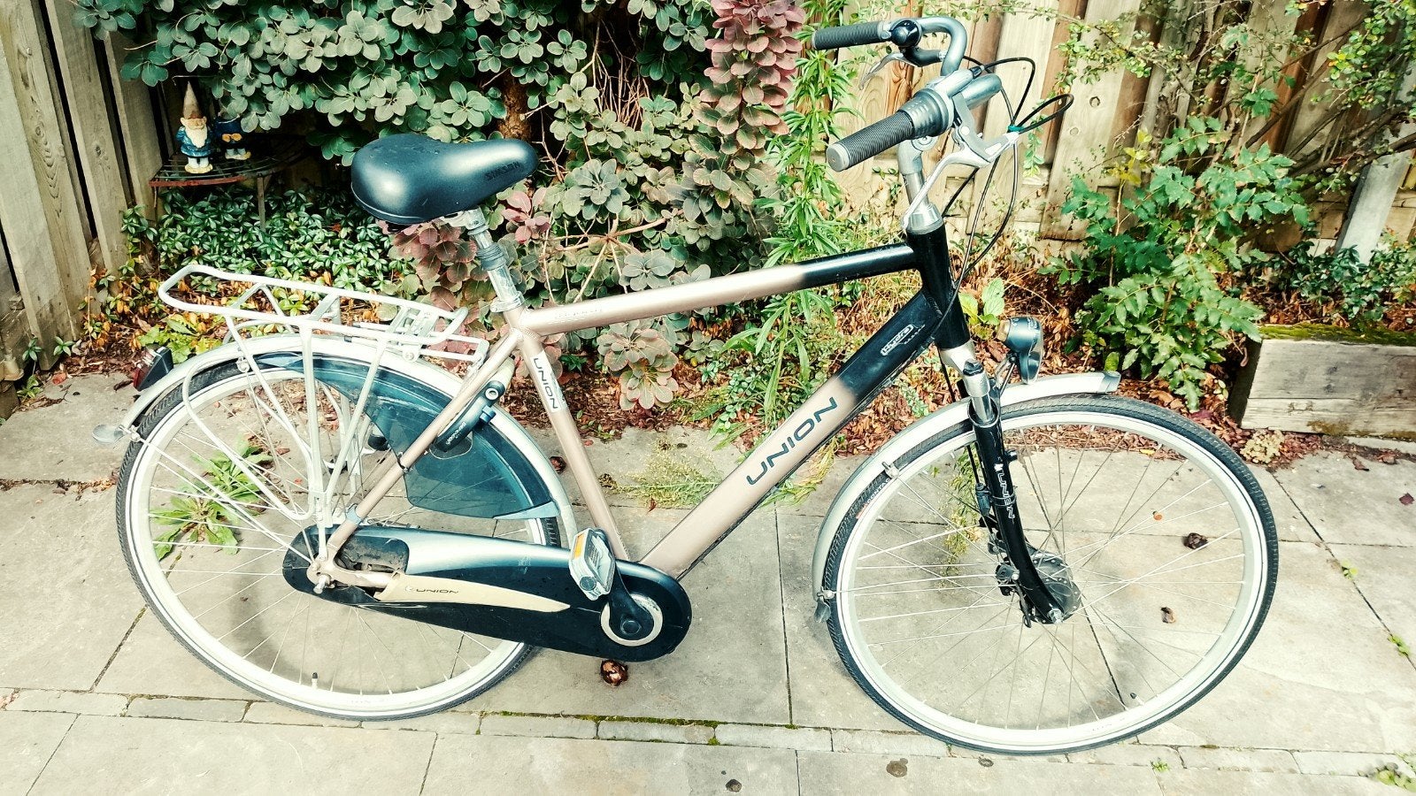 Union Herenfiets 7 versnellingen, Fietsen en Brommers, Versnellingen, Zo goed als nieuw, 53 tot 57 cm, Ophalen