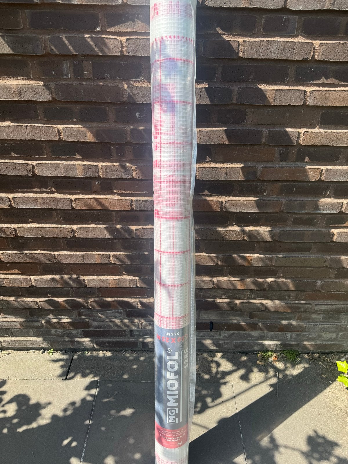 MG Miofol 125S Gewapende Dampremmende Folie 37,5m², Ophalen of Verzenden, Nieuw, 15 m² of meer, Folie