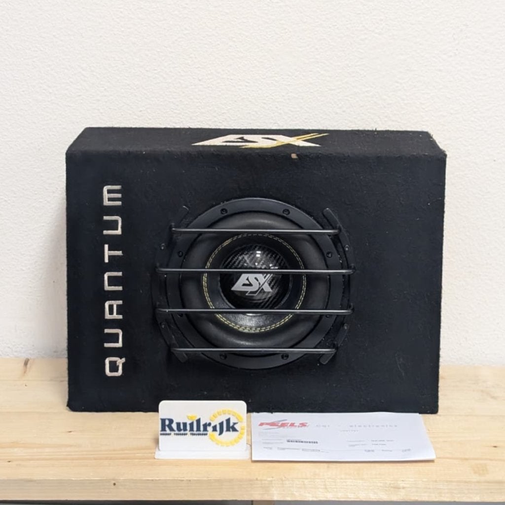 ESX 8 inch auto subwoofer Quantum QXB8 - 400 W RMS + Bon, Flex Ltd., Zo goed als nieuw, https://flex.com/contact-us, Nobelstraat 10, 5807 GA Oostrum LB, Limburg, Nederland