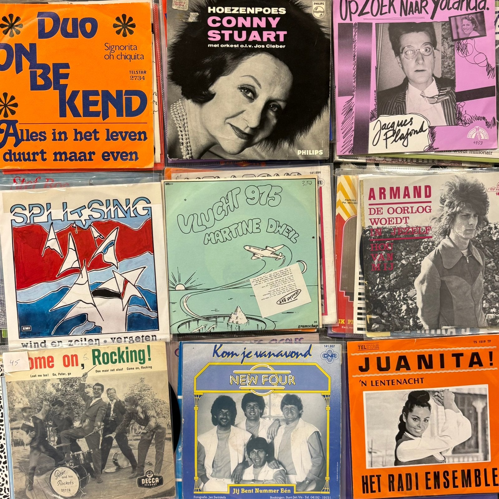 Foto 2 van Ruim 500 Nederlandse singles - telstar etc