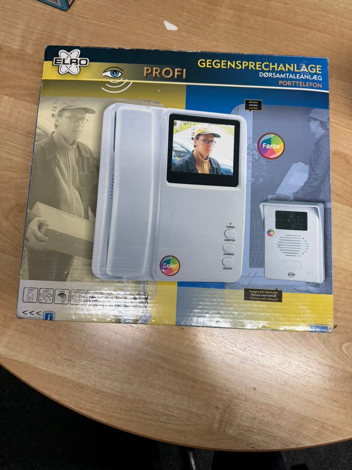 ELRO Profi Video Intercom Systeem Kleurenscherm & Nachtzicht, Ophalen of Verzenden, Nieuw