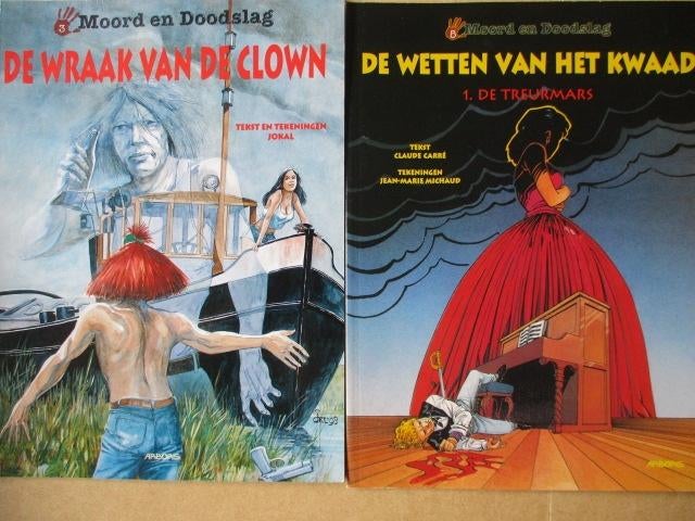 adv11332 moord en doodslag, Boeken, Eén stripboek, Ophalen, Gelezen
