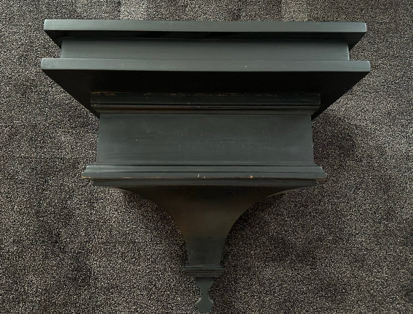 Groot houten console sokkel voor beeld, Ophalen, Wanddecoratie, Op sokkel, Hout