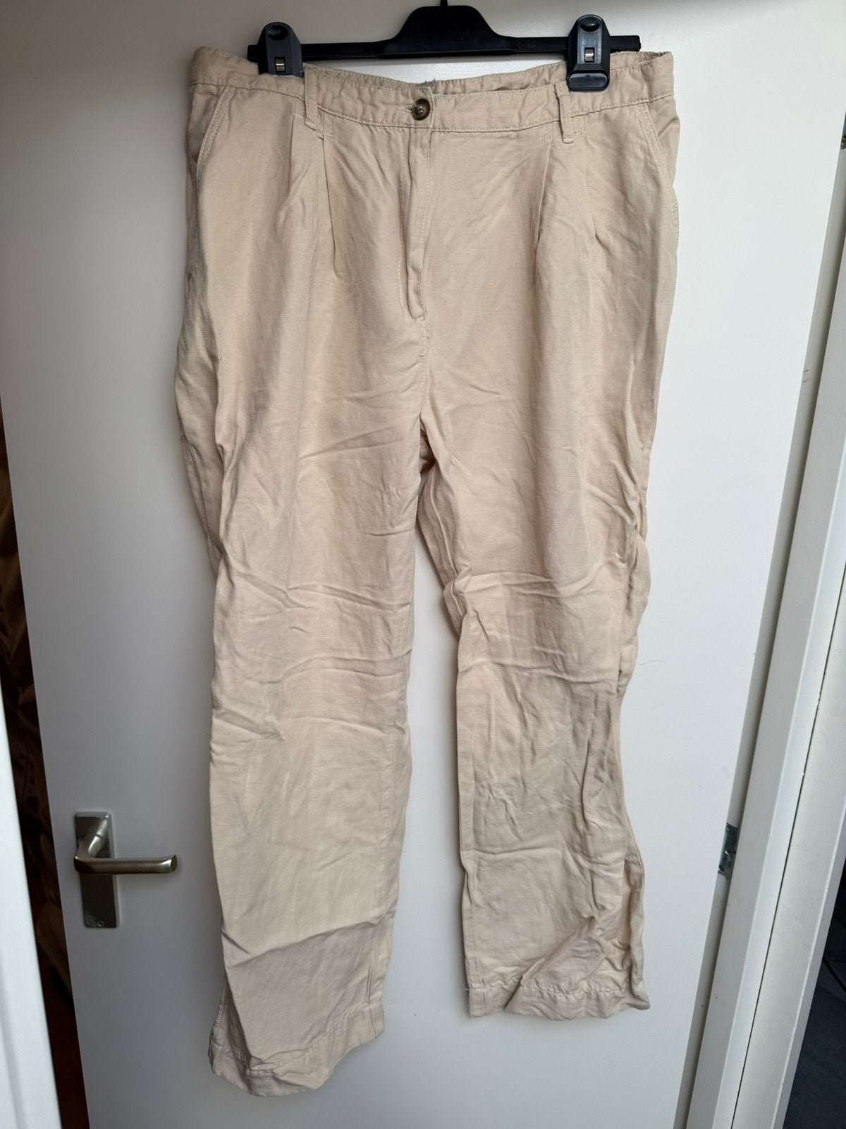 Sissy-boy broek banks maat 44 beige creme, Kleding | Dames, Beige, Maat 42/44 (L), Ophalen of Verzenden, Zo goed als nieuw