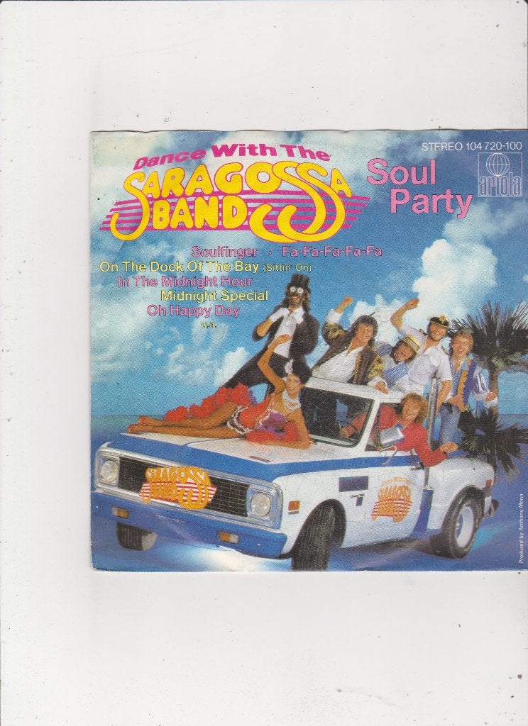 Single The Saragossa Band- Dance with the Saragossa Band VII, Cd's en Dvd's, Vinyl Singles, Ophalen of Verzenden, Gebruikt
