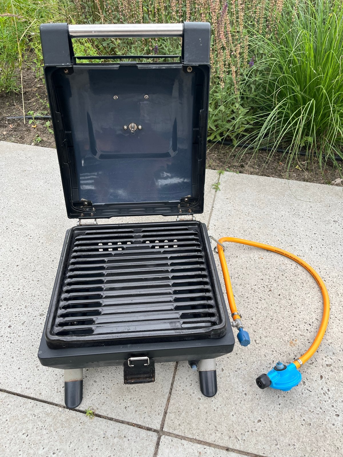 Campingaz Gas BBQ met slang en drukverdeler, Ophalen, Gebruikt