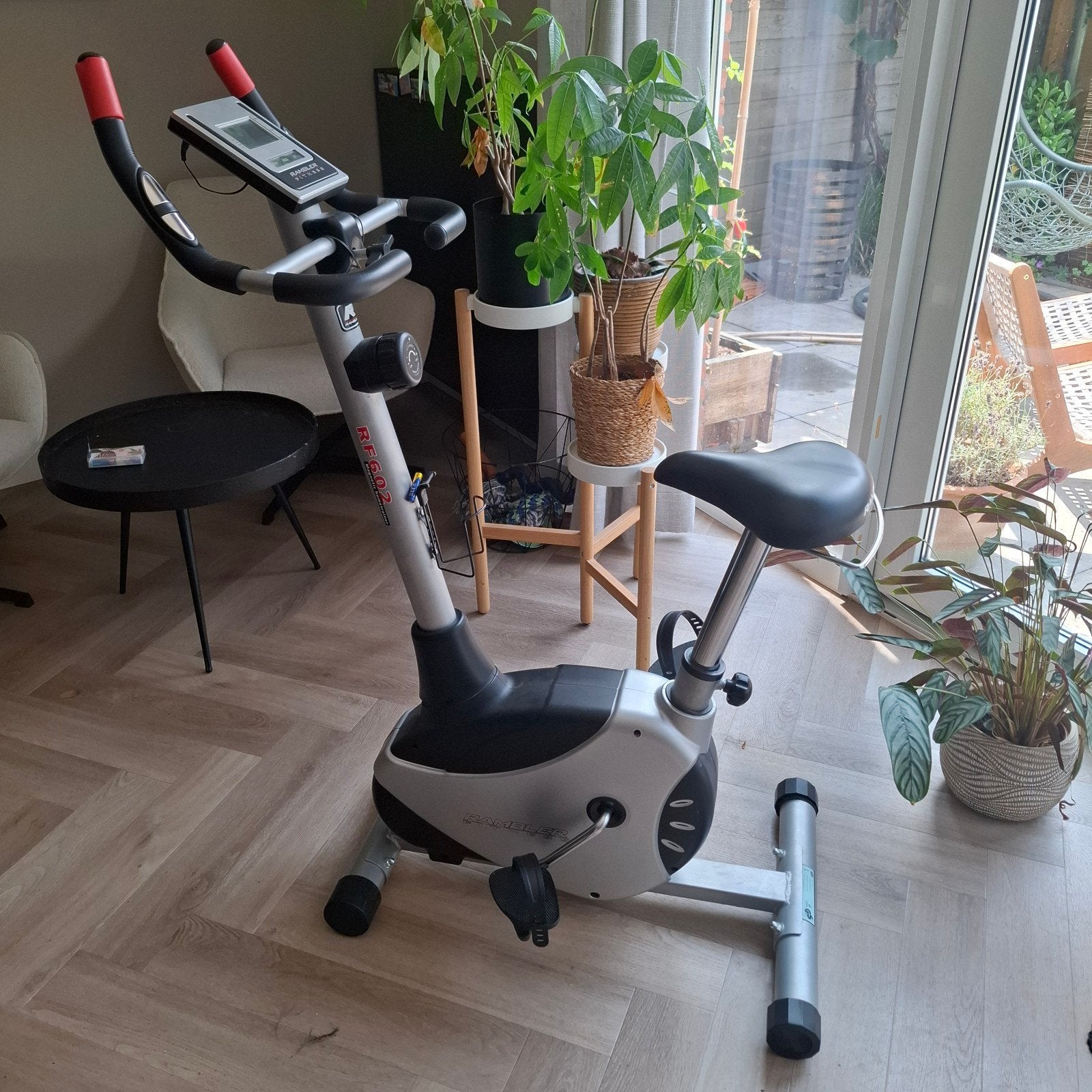 Hometrainer - Rambler Fitness RF602, Ophalen, Gebruikt, Metaal, Benen