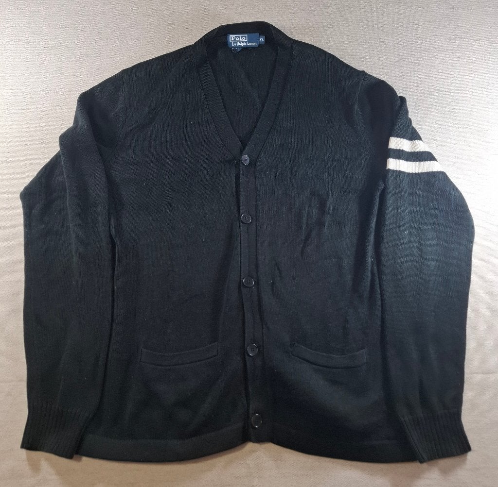 Polo Ralph Lauren vest / gilet – zwart/wit, maat XL, Verzenden, Zwart, Maat 56/58 (XL), Polo Ralph Lauren