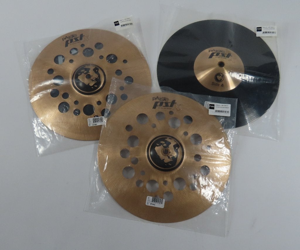 Paiste PST X DJs 45 Cymbals Set -12" bekken set -, Ophalen of Verzenden, Zo goed als nieuw, Drums of Percussie