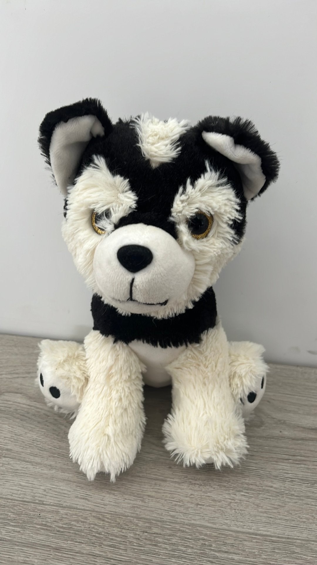Honden knuffel husky hond, Ophalen of Verzenden, Zo goed als nieuw, Hond