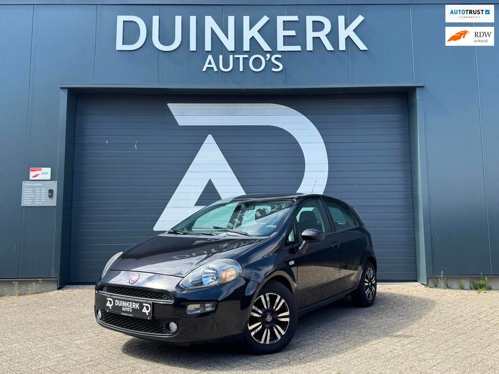 Fiat Punto Evo 0.9 TwinAir Easy | Airco | Parkeersensoren, Voorwielaandrijving, Euro 5, Gebruikt, Zwart