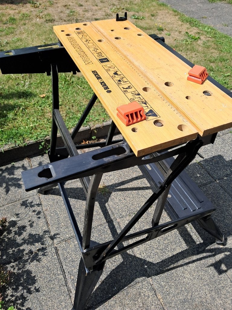 Werkbankje - workmate, Ophalen, Gebruikt, Minder dan 70 cm, Inklapbaar