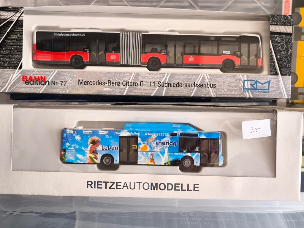 Rietze Automodelle Mercedes-Benz Citaro G '11 Bussen, Verzenden, Nieuw, Overige typen, Overige merken