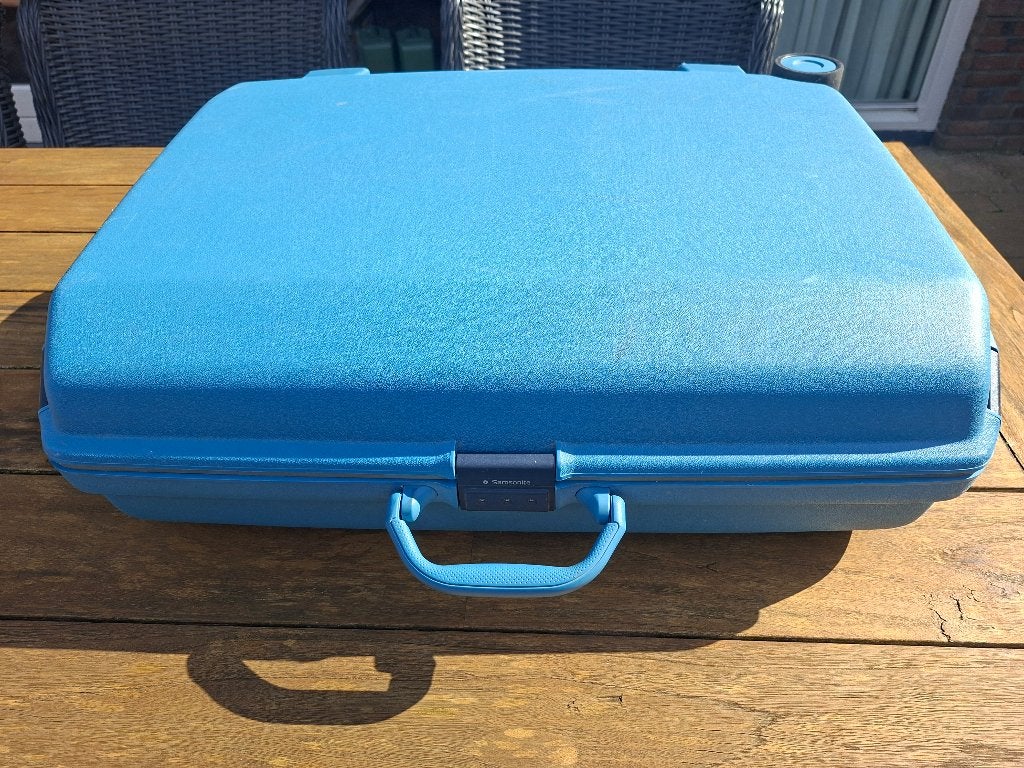Samsonite Oyster hardcase koffer, Sieraden, Tassen en Uiterlijk, Gebruikt, Hard kunststof, Slot, 45 tot 55 cm