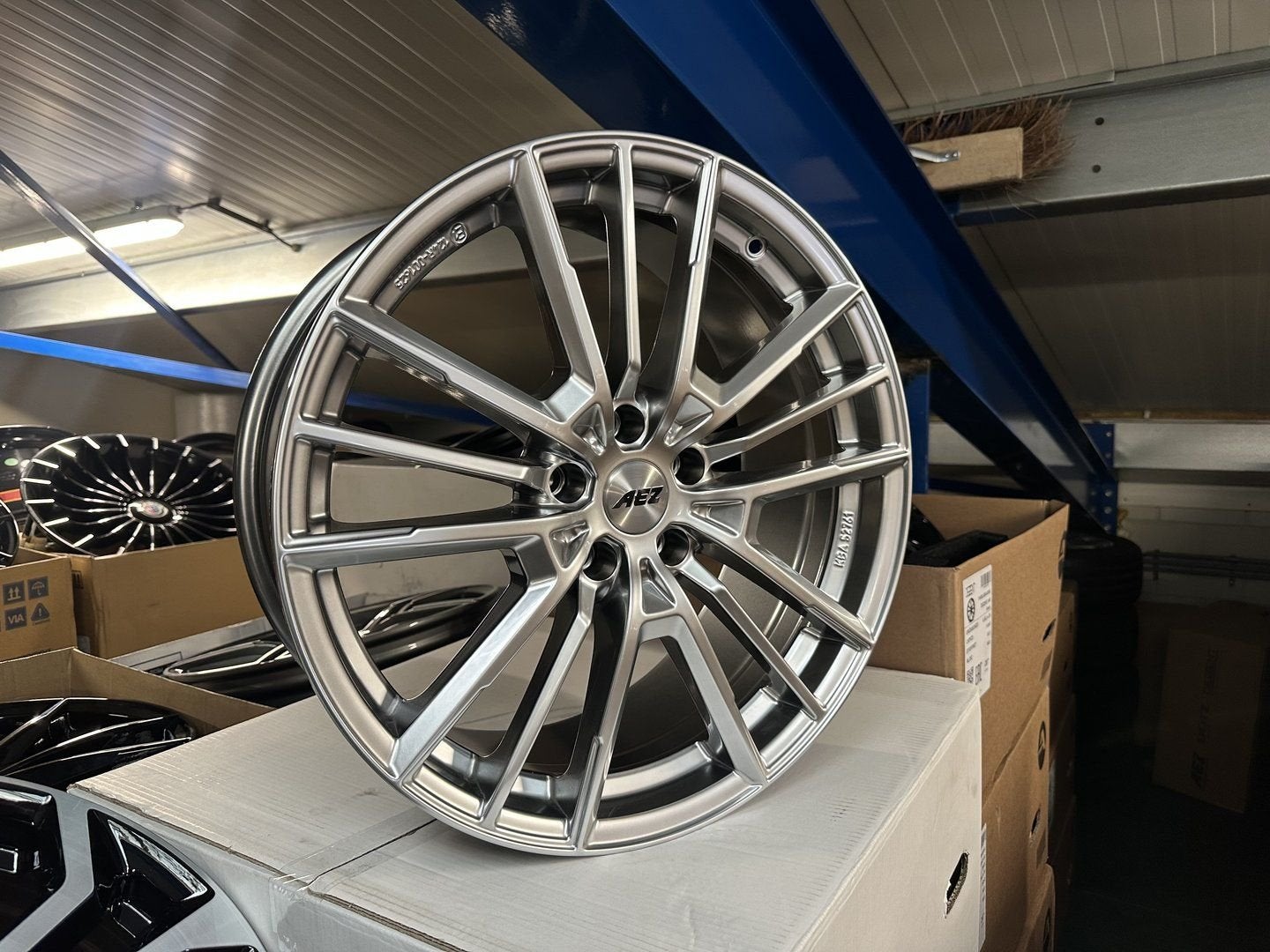Nieuw 19inch VW Audi Seat BMW Skoda GTS Style Velgen! 5x112, 19 inch, -, -, Banden en Velgen