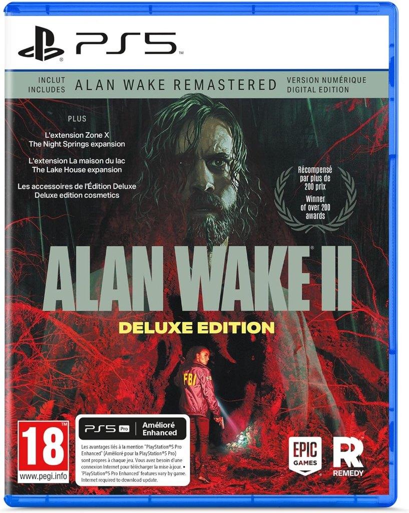 Alan Wake 2 PS5 (zonder Alan Wake 1 Remastered), Ophalen of Verzenden, Zo goed als nieuw