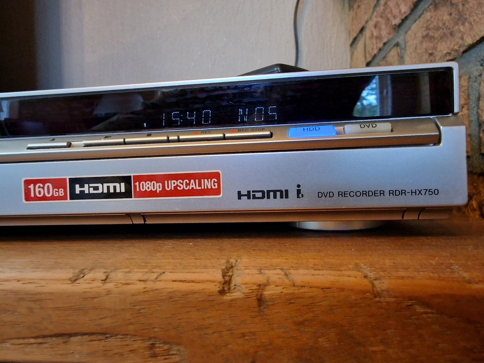 Sony DVD recorder HDMI RDR-HX750, Gebruikt, Met harddisk, Dvd-recorder, Ophalen of Verzenden
