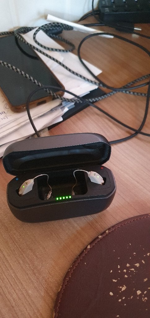 Gn Resound ampli-Energy R3-XQ-R,Hoortoestellen, Ophalen of Verzenden, Gebruikt