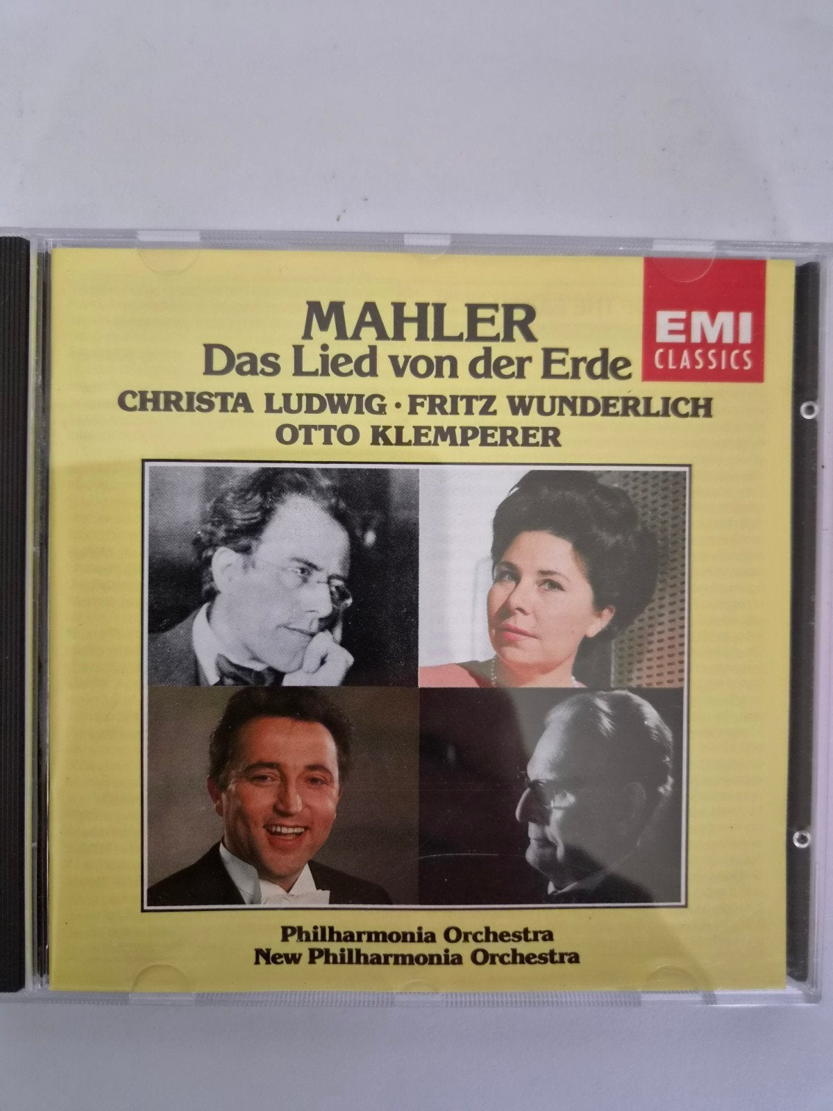 Mahler - Das Lied von der Erde - EMI Classics CD, Modernisme tot heden, Mahler, Ophalen of Verzenden, Zo goed als nieuw