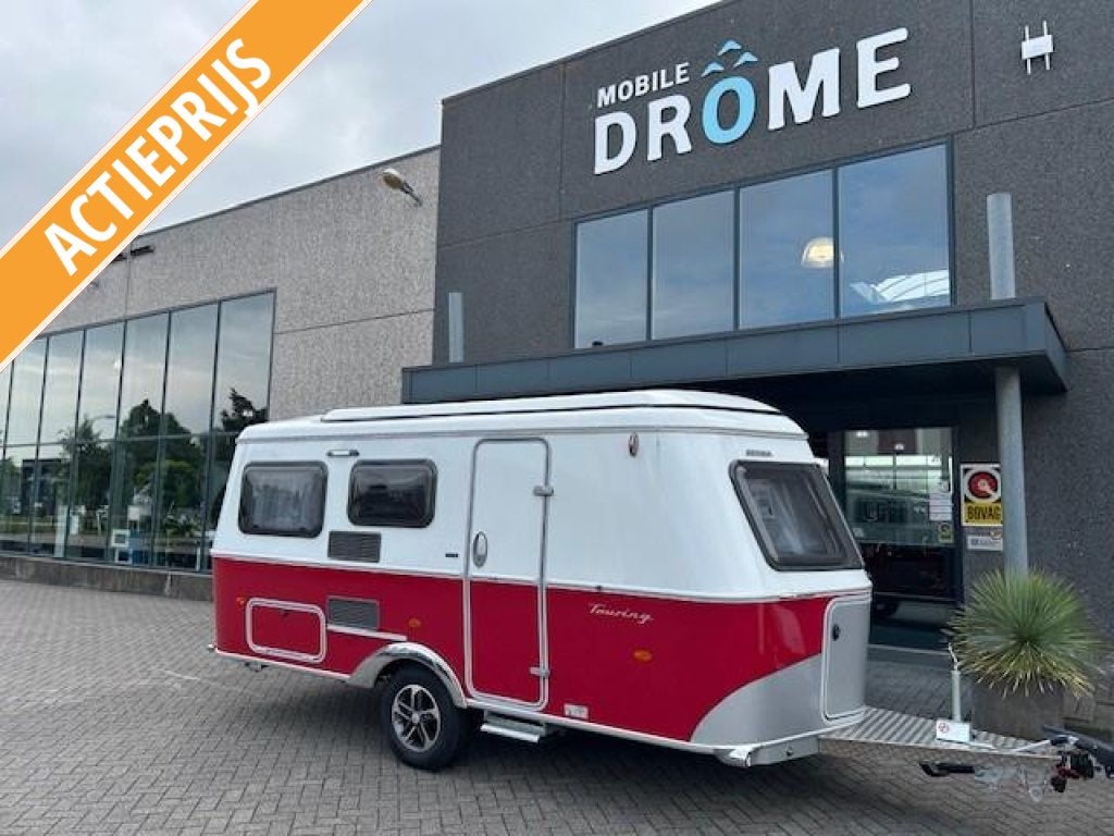 Eriba Touring Troll 530, Caravans en Kamperen, Caravans, Standaardzit, Bedrijf, Tot en met 3, Schokbreker