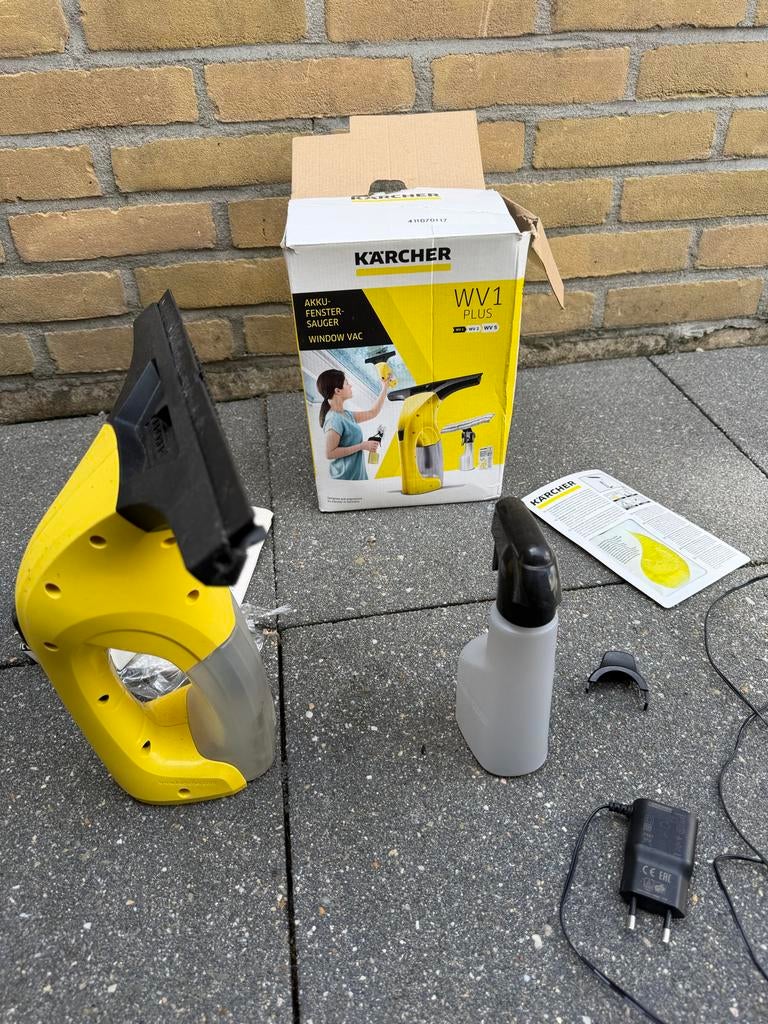 Karcher WV1 Plus Raamwisser - Zo goed als nieuw, Ophalen of Verzenden, Zo goed als nieuw