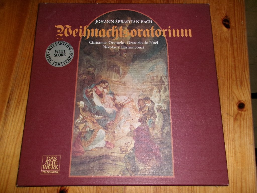 J.s. Bach - weihnachtsoratorium 2x, Boxset, Gebruikt, Overige typen, Ophalen of Verzenden