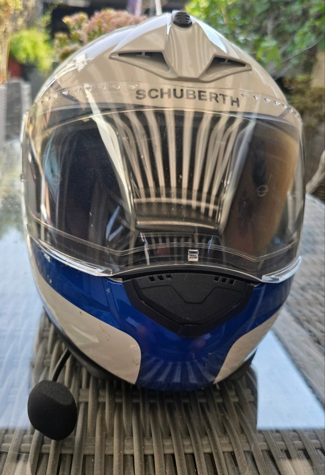 Schuberth C3 Pro Special Edition Sestante Blue met SRC, Overige merken, Heren, Ophalen of Verzenden, Tweedehands