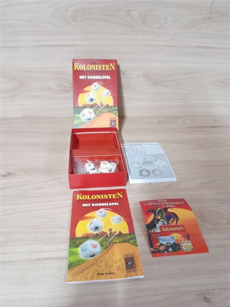 De kolonisten van Catan het dobbelspel - s3564, Verzenden, Zo goed als nieuw