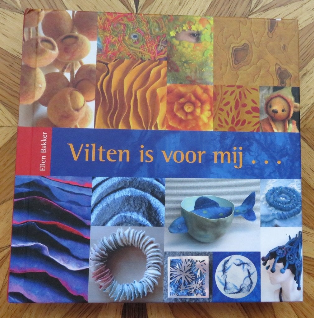 Vilten is voor Mij.. /Vilten met Kinderen /Creaties met vilt, Ophalen of Verzenden, Zo goed als nieuw, Overige onderwerpen