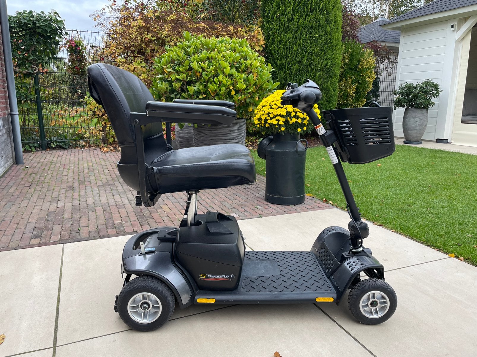Beaufort 5 scootmobiel – zeer nette staat, Diversen, Brommobielen en Scootmobielen, Ophalen, Zo goed als nieuw, 15 km of minder