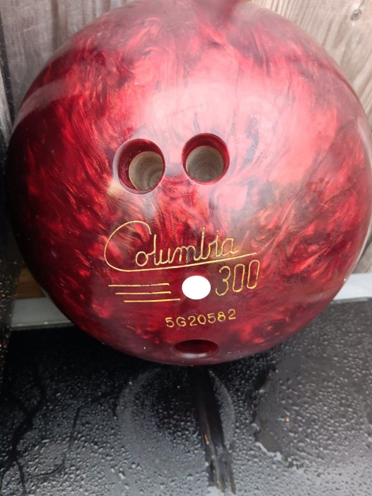 Columbia 300 Bowlingbal met Vintage  Koffer, Ophalen, Gebruikt, Bal