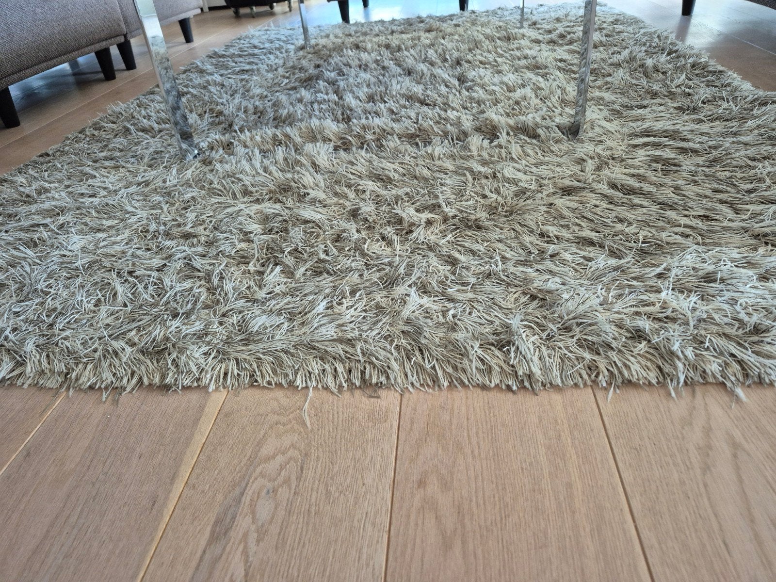 Karpet. Lengte 2.50 Breedte 1.50 Wol. Naturel., Huis en Inrichting, Stoffering | Tapijten en Kleden, Ophalen, Nieuw, Rechthoekig