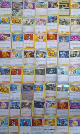 Pokémon trainers kaarten, Ophalen of Verzenden, Gebruikt, Meerdere kaarten