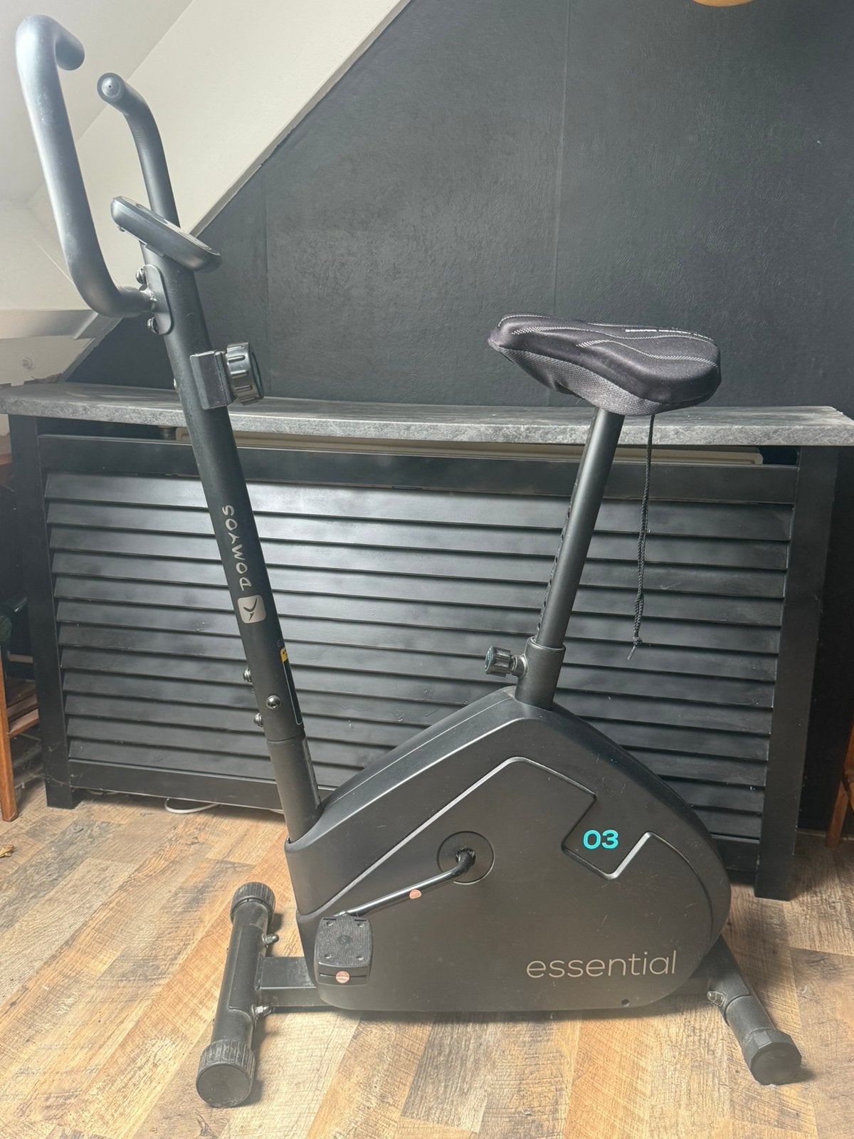 Domyos Essential 03 Hometrainer - Simpel en Effectief, Ophalen, Gebruikt, Metaal, Benen