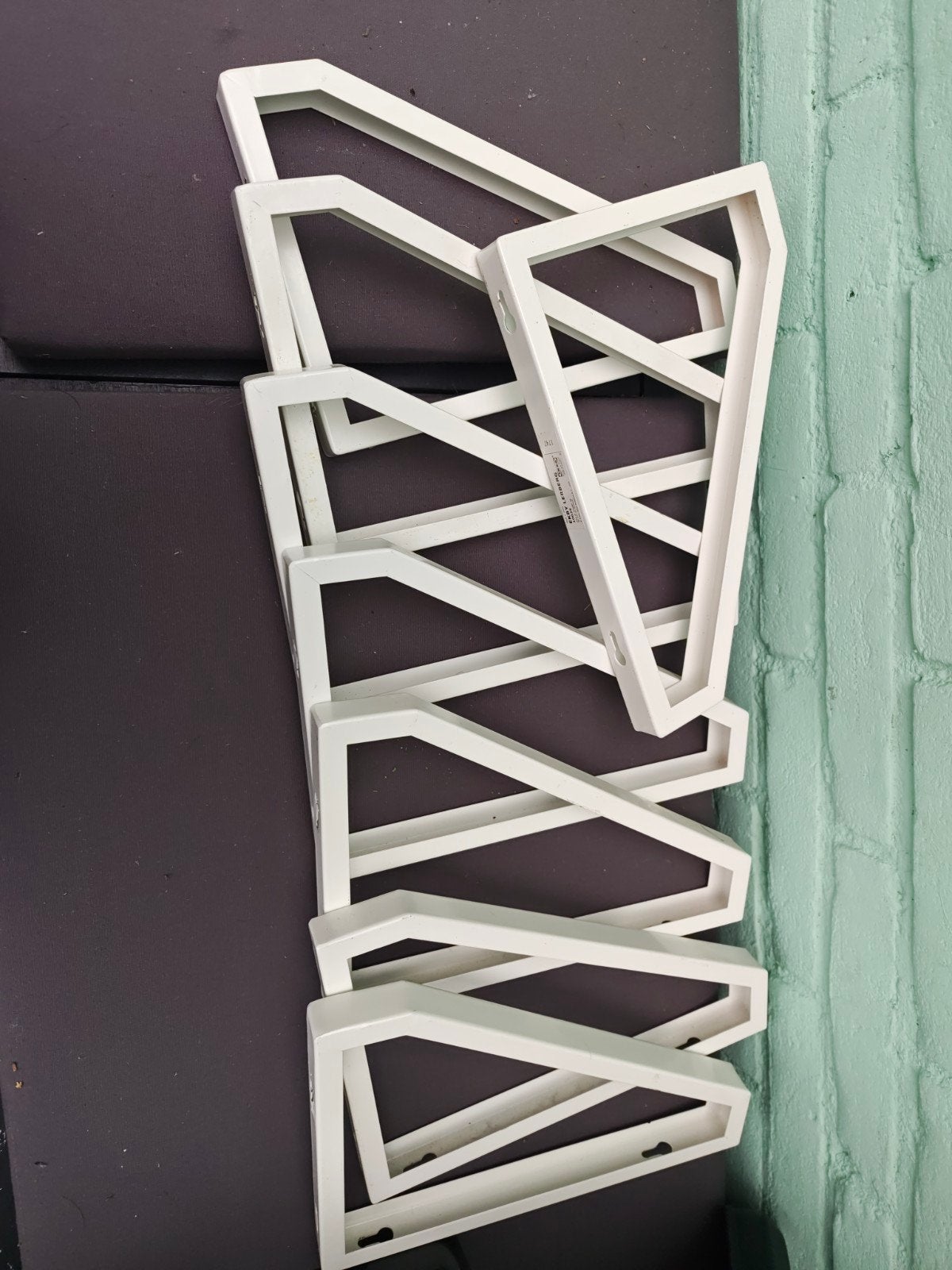 IKEA EKBY LERBERG plankdragers - 8 stuks, Ophalen of Verzenden, Gebruikt
