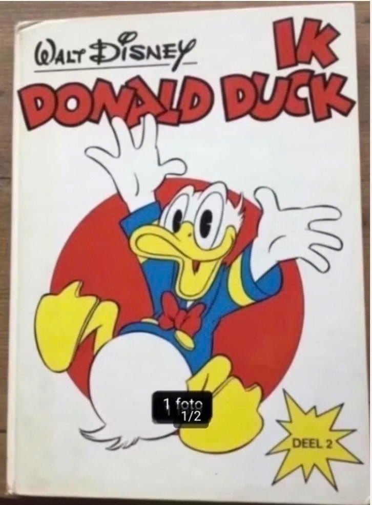 Walt Disney Ik Donald Duck door Carl Barks., Verzamelen, Ophalen of Verzenden, Donald Duck, Zo goed als nieuw, Overige typen
