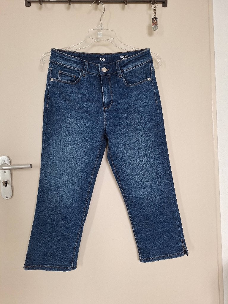 Capri jeans nieuw maat 38, Blauw, Nieuw, Ophalen of Verzenden, W30 - W32 (confectie 38/40)