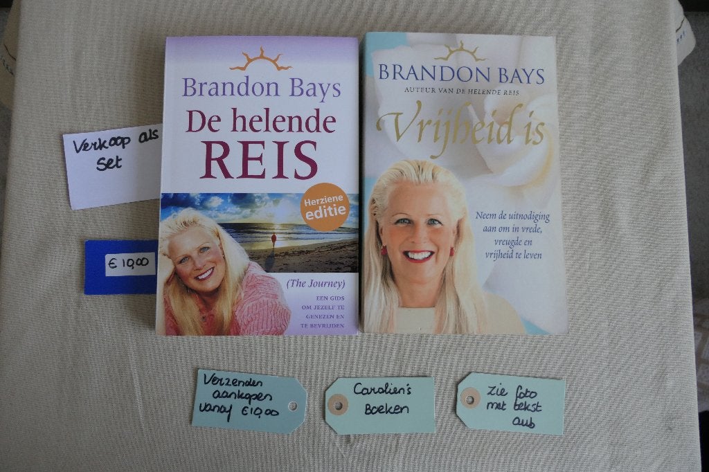Brandon Bays, set 2 boeken, Boeken, Gelezen, Achtergrond en Informatie, Spiritualiteit algemeen, Brandon Bays