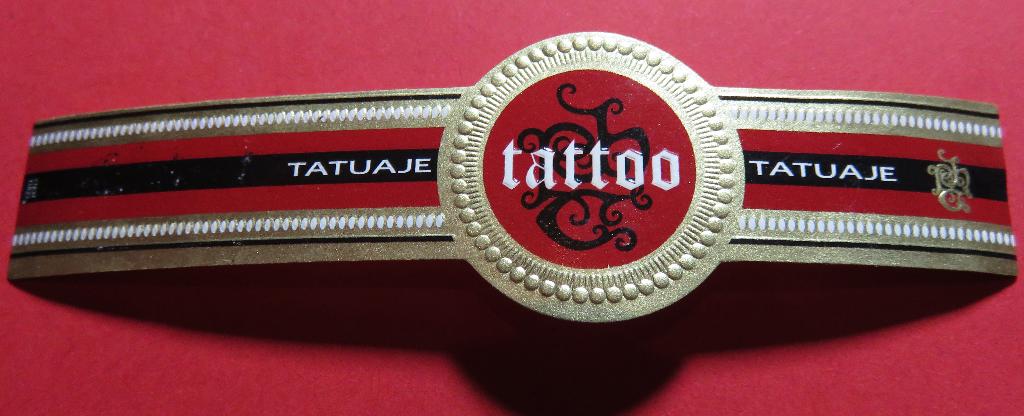 Sigarenbandje Tattoo Tatuaje, Verzenden, Gebruikt, Sigarenbandjes