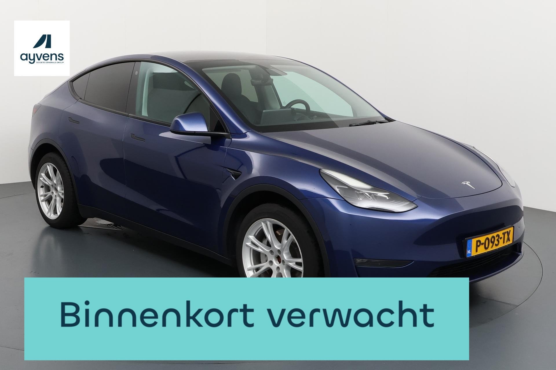 Tesla Model Y Long Range AWD 75 kWh Elektrisch genieten van, Auto's, Tesla, Automaat, Stof, Gebruikt, 495 min