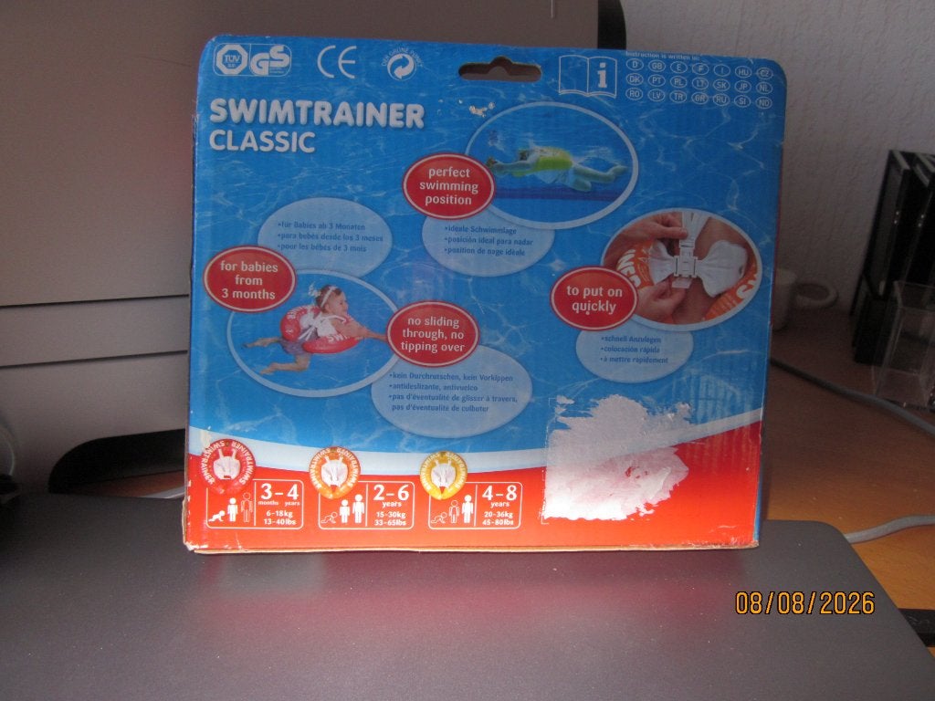 Swimtrainer baby 3 - 4 jaar, Ophalen, Minder dan 80 cm, Overige typen, Rechthoekig