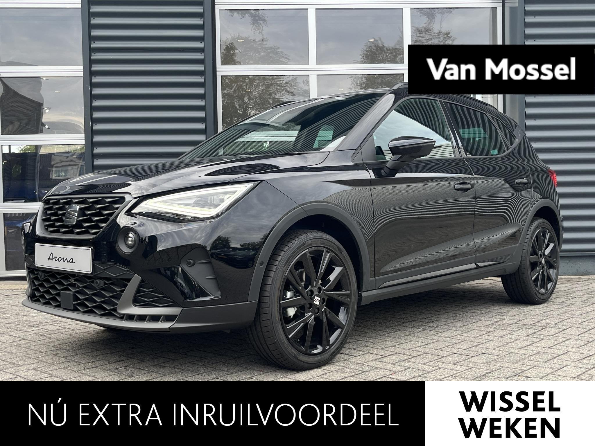 SEAT Arona 1.0 EcoTSI FR Business Connect 95 PK | LED Koplam, Auto's, Voorwielaandrijving, 95 pk, Alcantara, Zwart