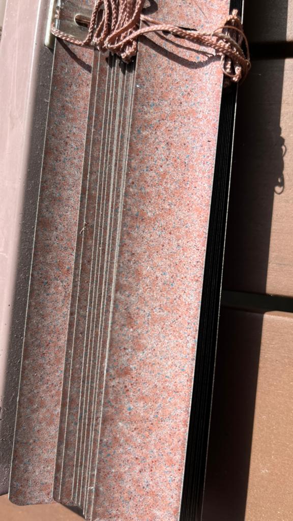 Roze luxaflex - 65x250 cm, Ophalen, Gebruikt, Overige kleuren, 200 cm of meer