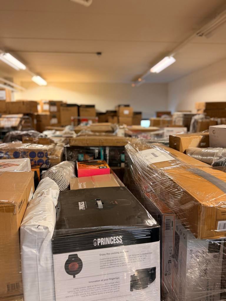 Retourpallets huishoudelijk, Ophalen, Info@bulktrade.nl, Huis en Inrichting, BulkTrade
