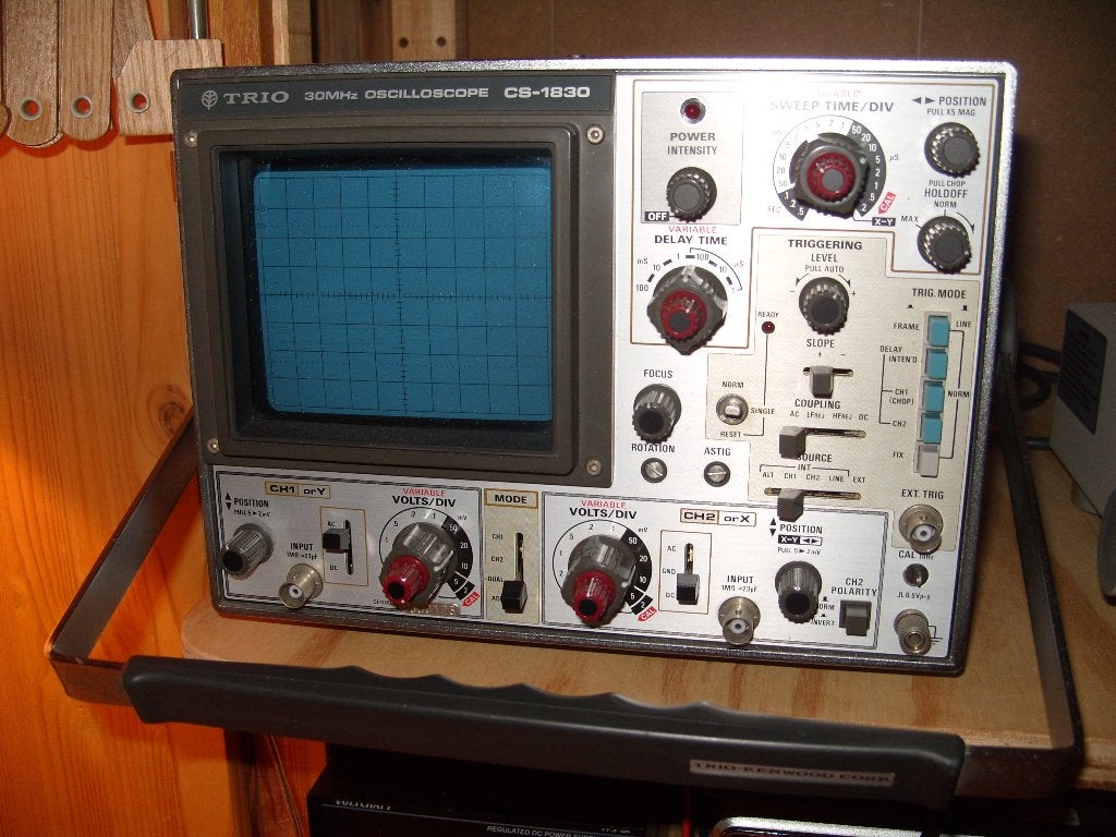 Kenwood oscilloscoop type CS 1830, Doe-het-zelf en Verbouw, Meetapparatuur, Ophalen, Gebruikt, Overige meters