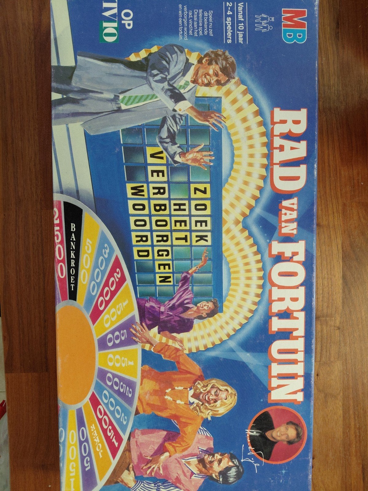 Rad van Fortuin Bordspel - Klassiek Woordraadspel, Hobby en Vrije tijd, Drie of vier spelers, Ophalen, Gebruikt, MB