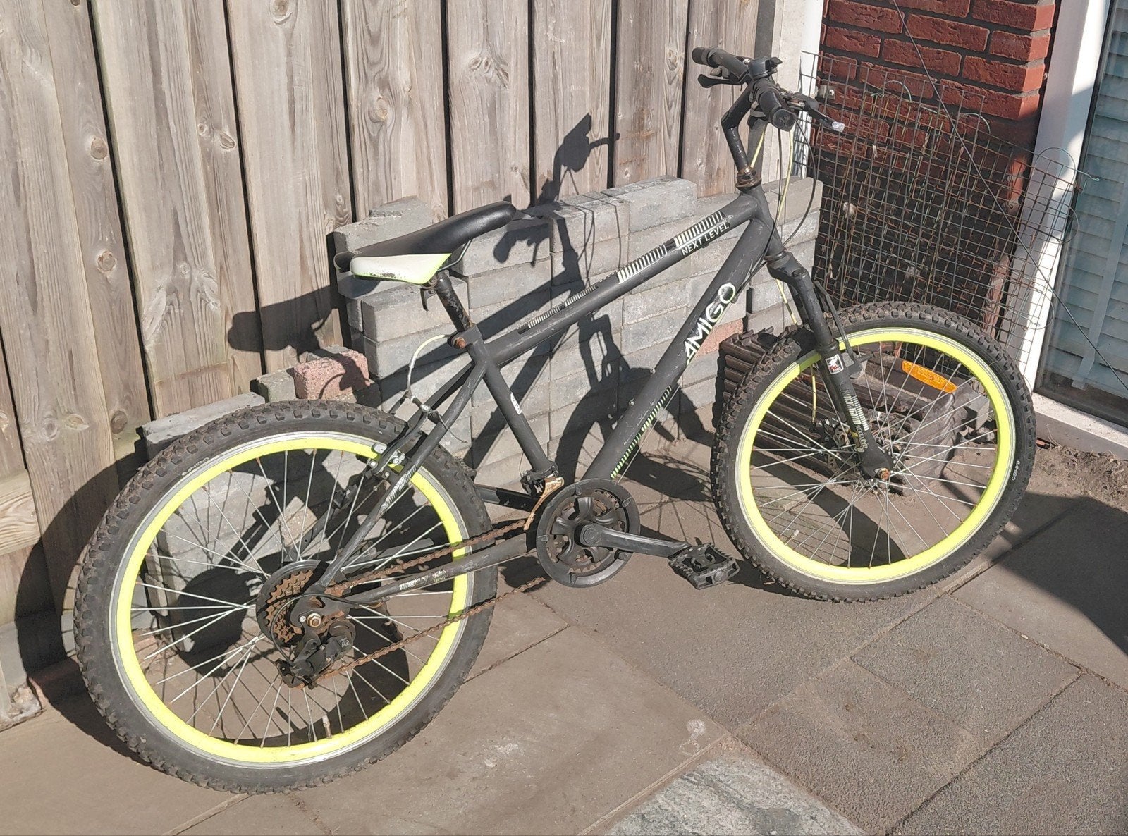 Amigo jongens mountainbike 24 inch - Opknapper, Fietsen en Brommers, Gebruikt, Ophalen, Overige merken, Minder dan 45 cm