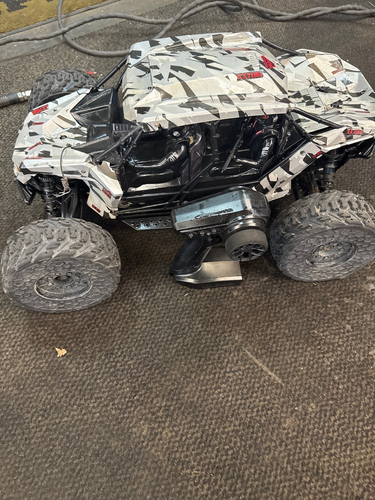 ARRMA 1/7 Fireteam 6S 4WD BLX Speed Assault Vehicle RTR, Auto offroad, Zo goed als nieuw, RTR (Ready to Run), Overige schalen