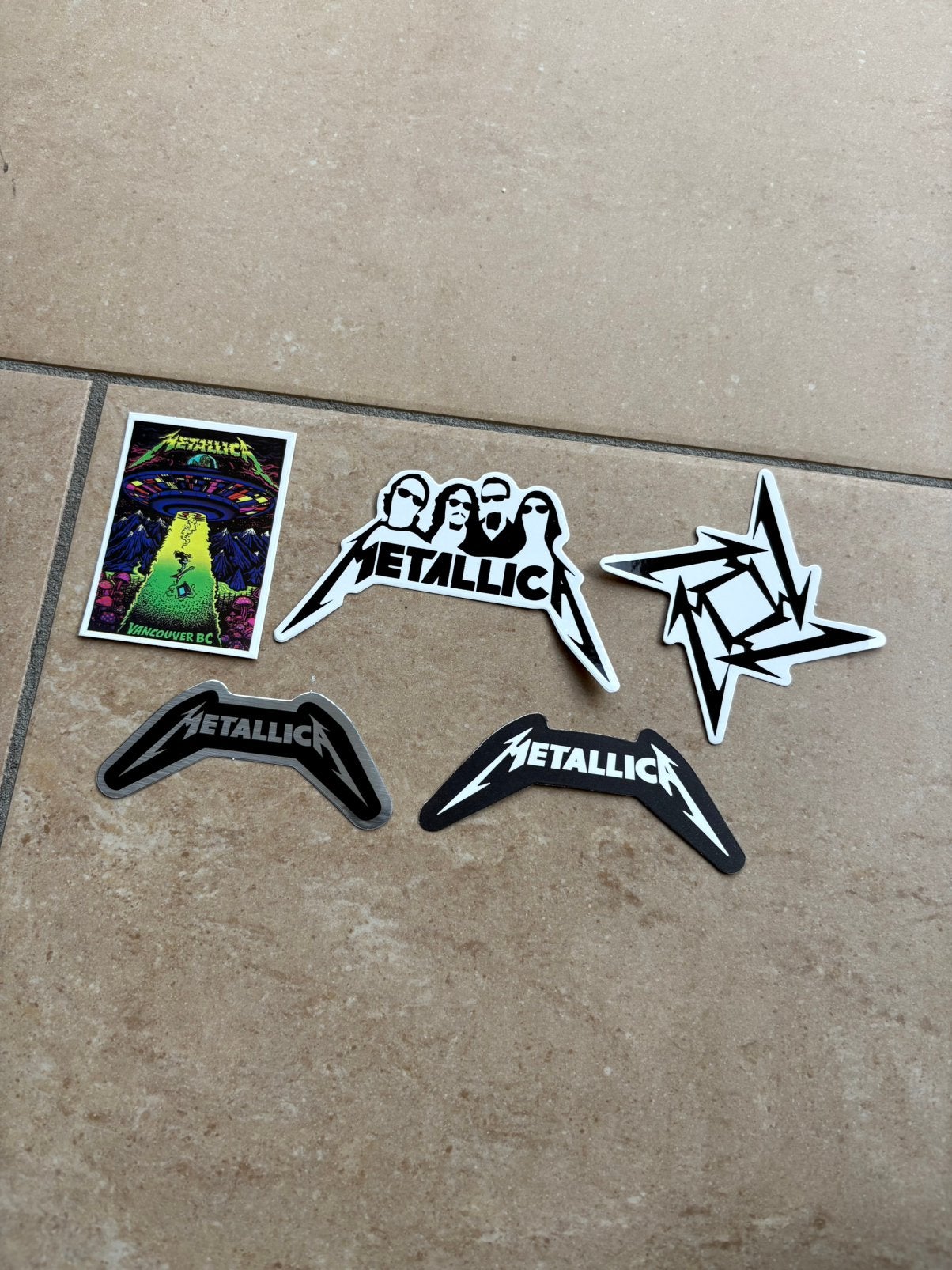 Metallica sticker set, Ophalen of Verzenden, Nieuw