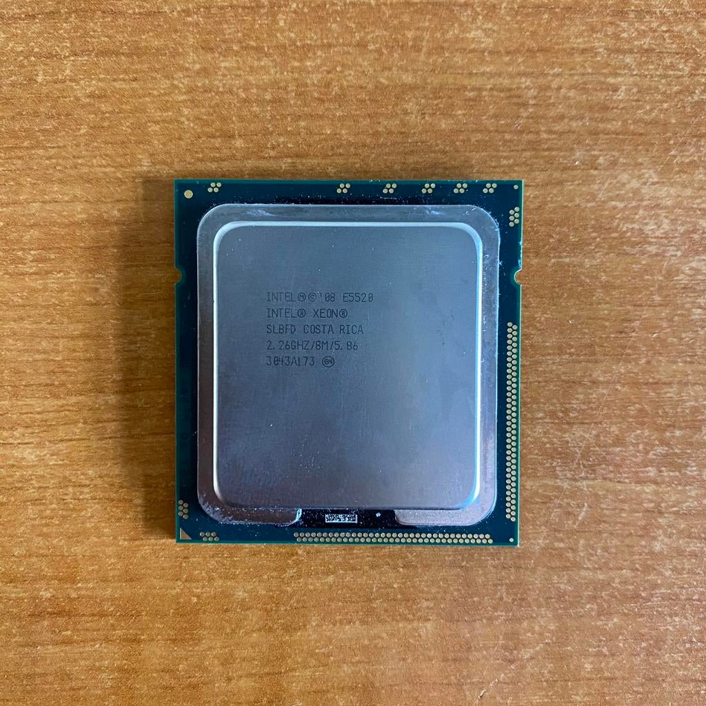 Intel Xeon E5520 @2,26GHz ( LGA 1366 ), Computers en Software, Processors, Ophalen of Verzenden, Gebruikt, 4-core, 2 tot 3 Ghz